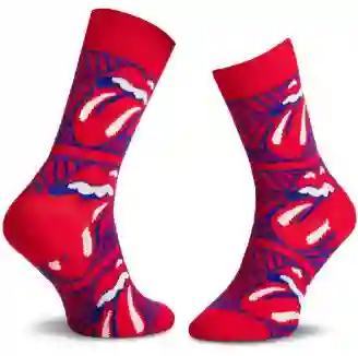 Regalo Calcetines Divertidos Animados Rolling Stones