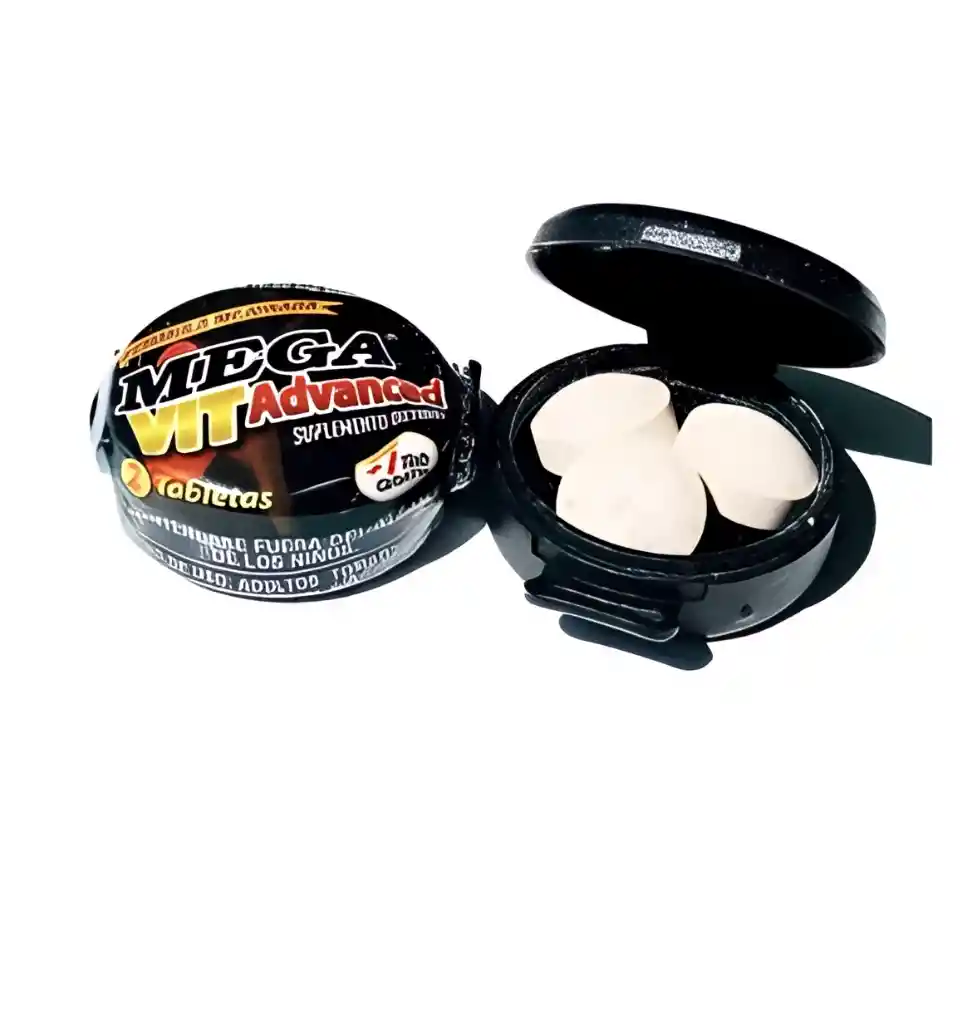 Potenciador Mega Vit X1 - Máxima Potencia, Erecciones Firmes Y Duraderas