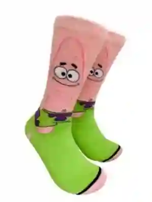 Regalo Calcetines Divertidos Animados Patricio Ref1