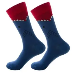 Regalo Calcetines Divertidos Animados Tiburon