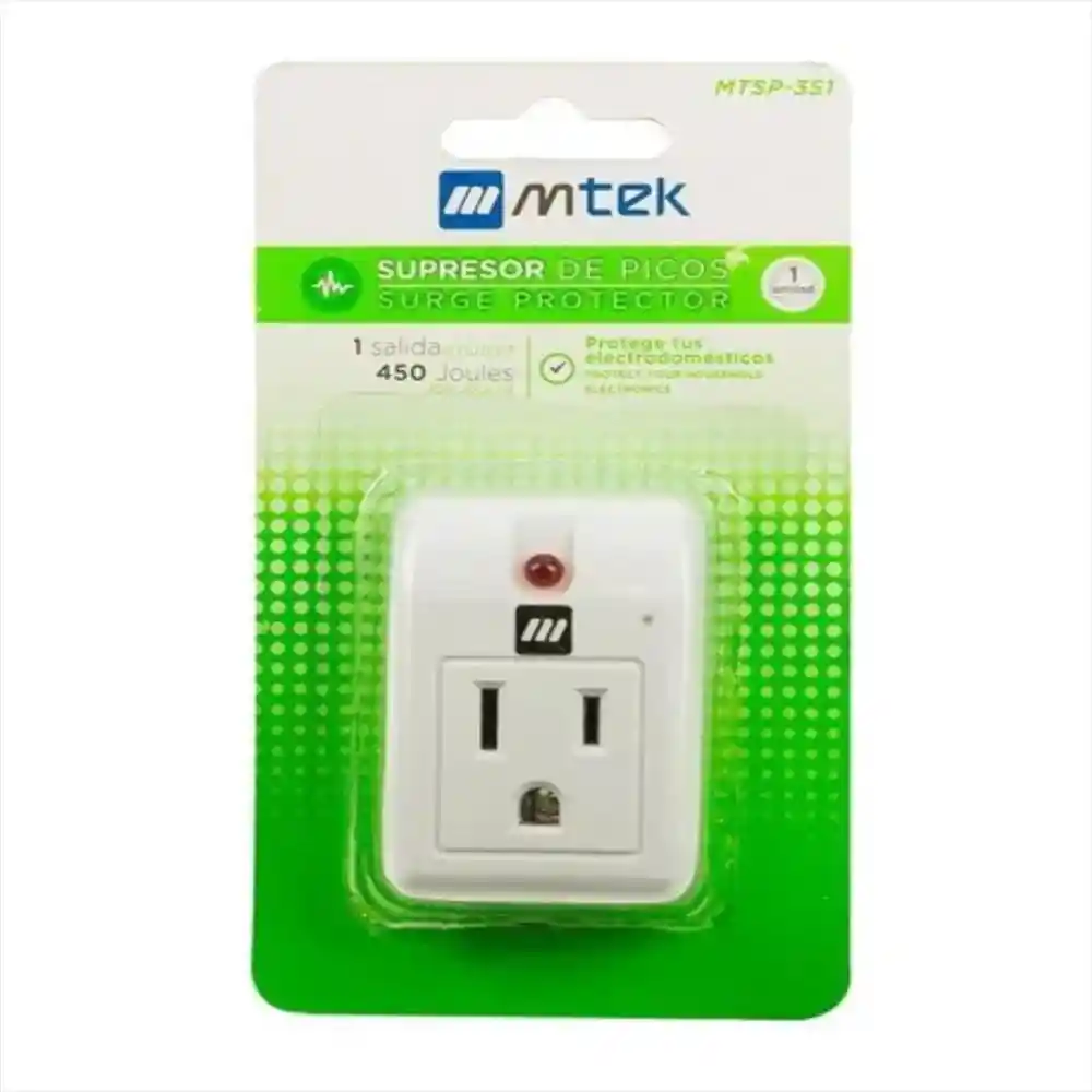 Toma Supresor de Picos Protege