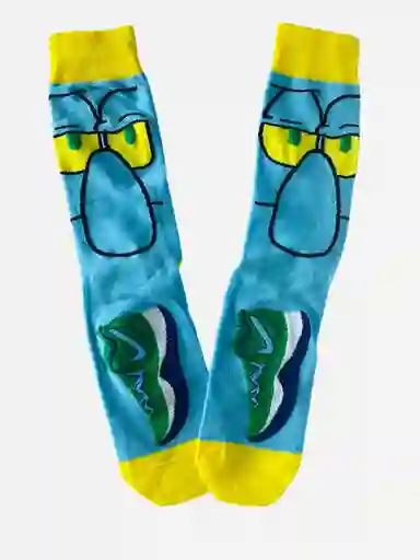 Regalo Calcetines Divertidos Animados Calamardo