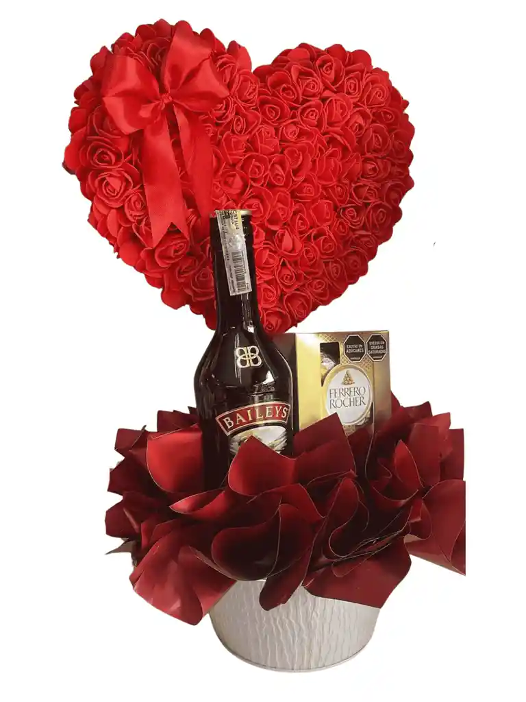 Ancheta Romántica Baileys Con Chocolates Ferrero