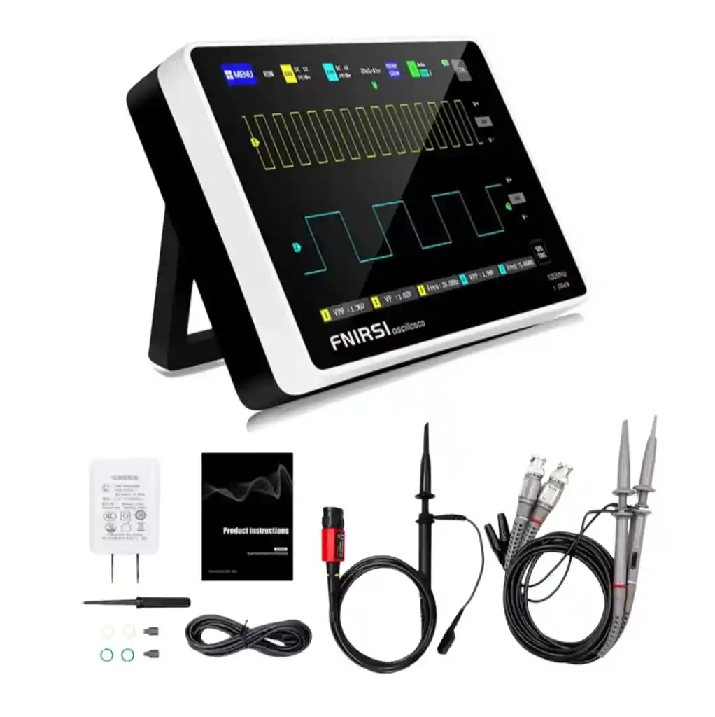 Fnirsi Osciloscopio 1013d Osciloscopio Portátil