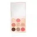 Mini Paleta De Sombras Beauty Creations Nude Unseen 9 Tonos