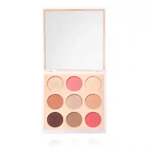 Mini Paleta De Sombras Beauty Creations Nude Unseen 9 Tonos