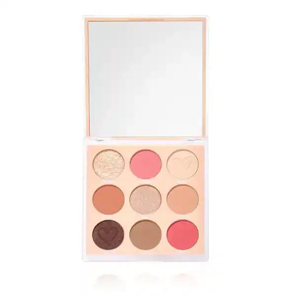 Mini Paleta De Sombras Beauty Creations Nude Unseen 9 Tonos