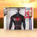 Muñeco Figura Acción Super Héroe Avengers Spiderman Negro / Luz Y Sonido/ 30 Cm Heroe Vengadores