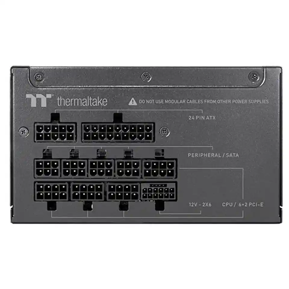 Fuente De Poder Thermaltake Toughpower Gt 850w - 80 Plus Gold - Full Modular
