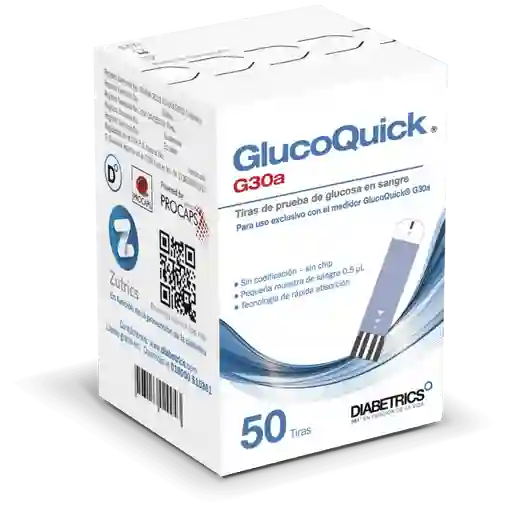Tiras Glucoquick G30a