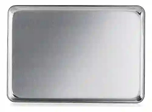 Bandejas Para Panadería Troqueladas 65*45 Calibre .9 X 6 Uni Plateado