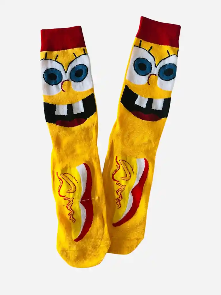 Regalo Calcetines Divertidos Animados Bob Esponja