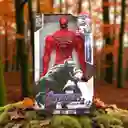 Muñeco Figura Acción Super Héroe Avengers Venom Rojo / Luz Y Sonido/ 30 Cm Heroe Vengadores