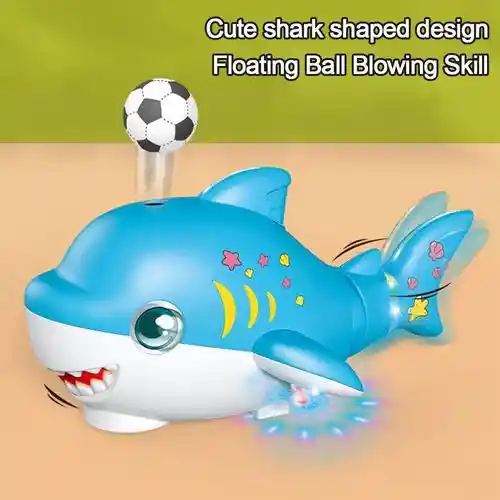 Juguete Educativo Tiburón Con Luz, Sonido Y Suspensión De Bola