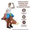 Disfraz Inflable De Vaquero Toro Super Divertido Para Adulto