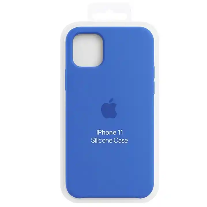 Silicon Case Iphone 11 Azul