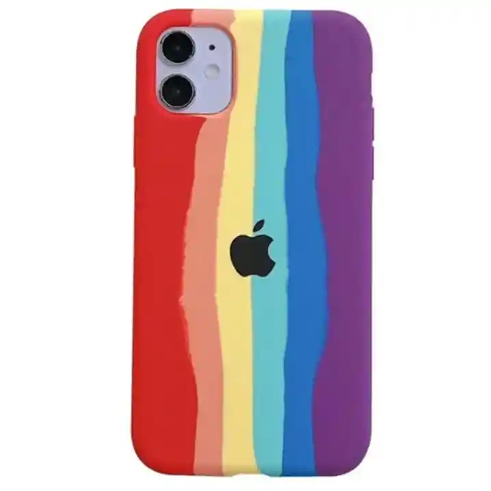 Silicon Case Iphone 11 Arcoiris