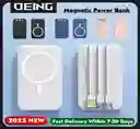 Power Bank 10.000 Mah M-026 Magsafe Con Cable