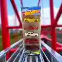 Juguete Set Combo De 5 Autos Metálicos Coleccionables A Escala 1:64