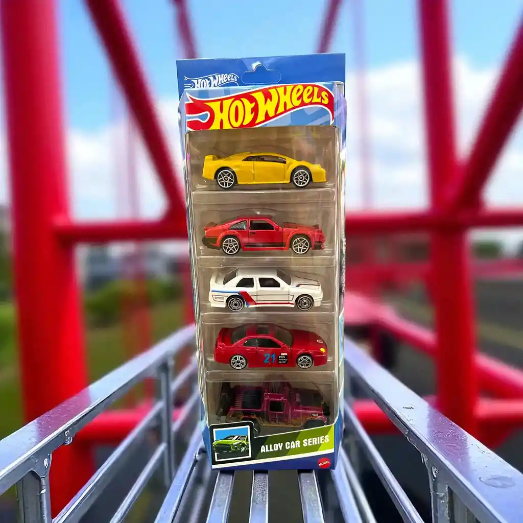 Juguete Set Combo De 5 Autos Metálicos Coleccionables A Escala 1:64