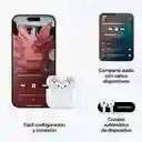 Audífonos Genéricos 4ta Generación Compatible Iphone/android Color Blanco