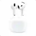 Audífonos Genéricos 4ta Generación Compatible Iphone/android Color Blanco
