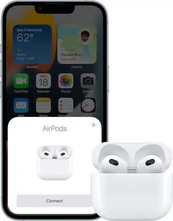 Apple Airpods (3ª Generación) Auriculares Inalámbricos, Auriculares Bluetooth