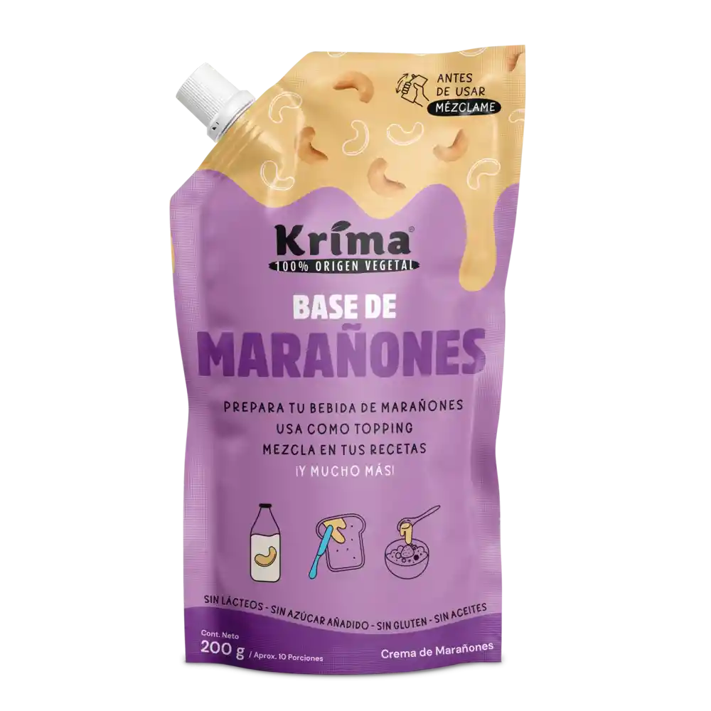 Base Para Leche De Marañon - Krima 200g