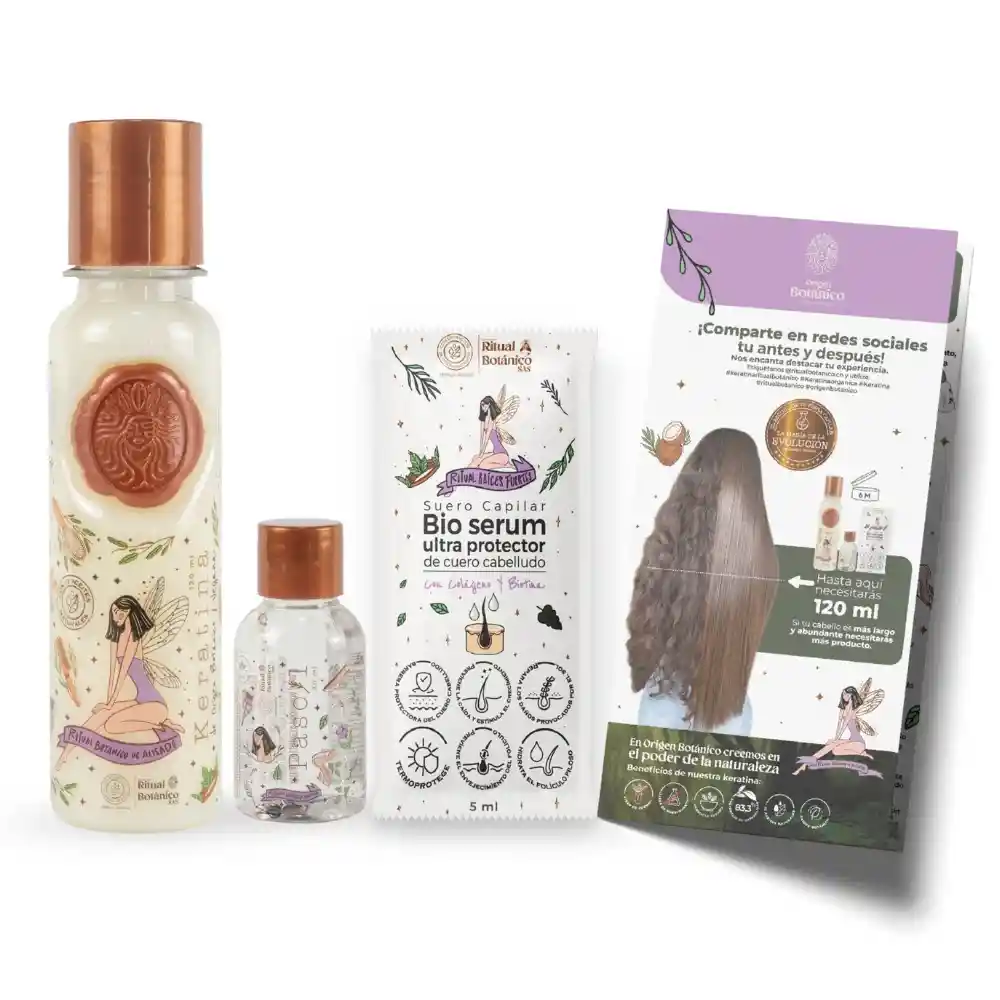 Keratina Ritual Botanico Mediana