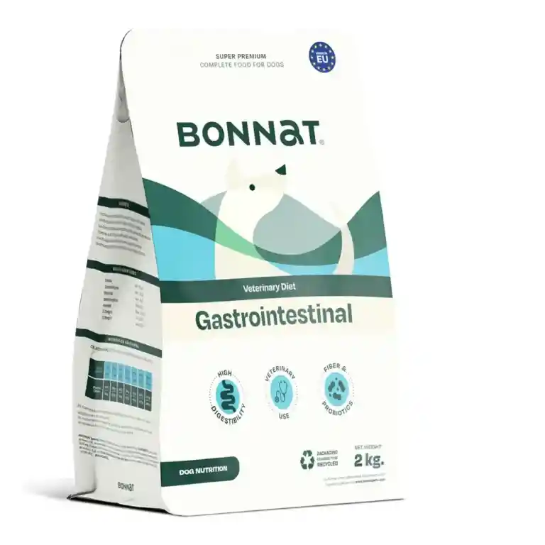 Alimento Prescrito Para Perro, Bonnat Veterinary Diet Gastrointestinal 2 Kg