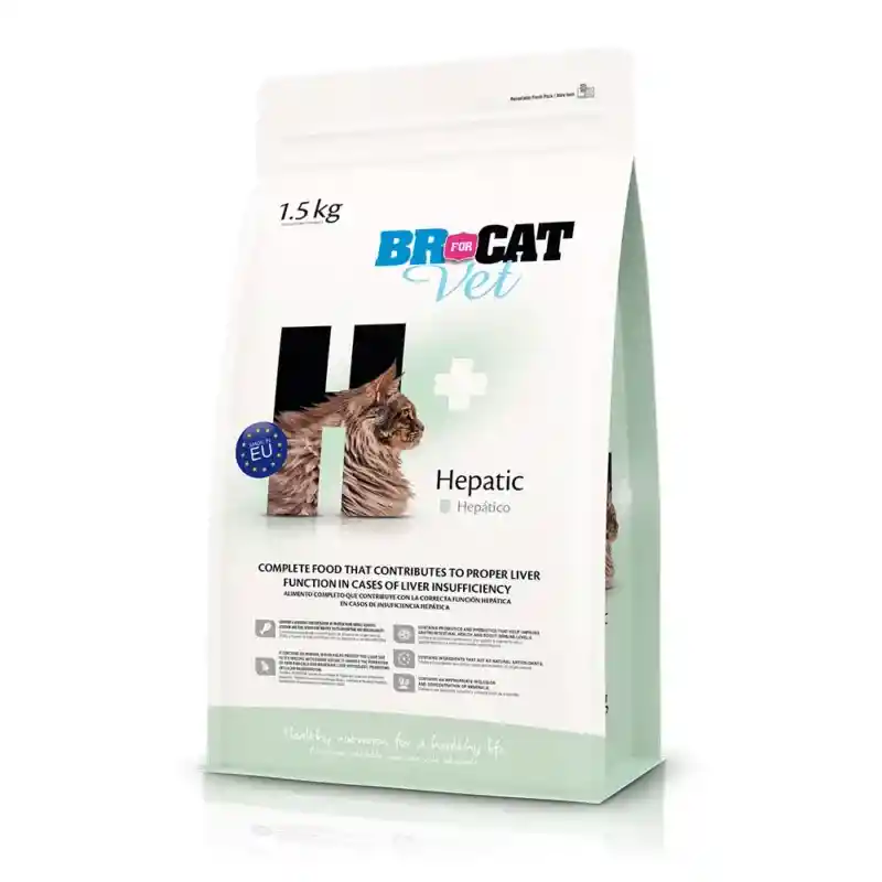 Alimento Prescrito Para Gato, Br For Cat Vet Hepático - 3 Kg