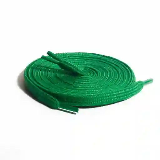 Cordones Planos Verde - 92 Cm