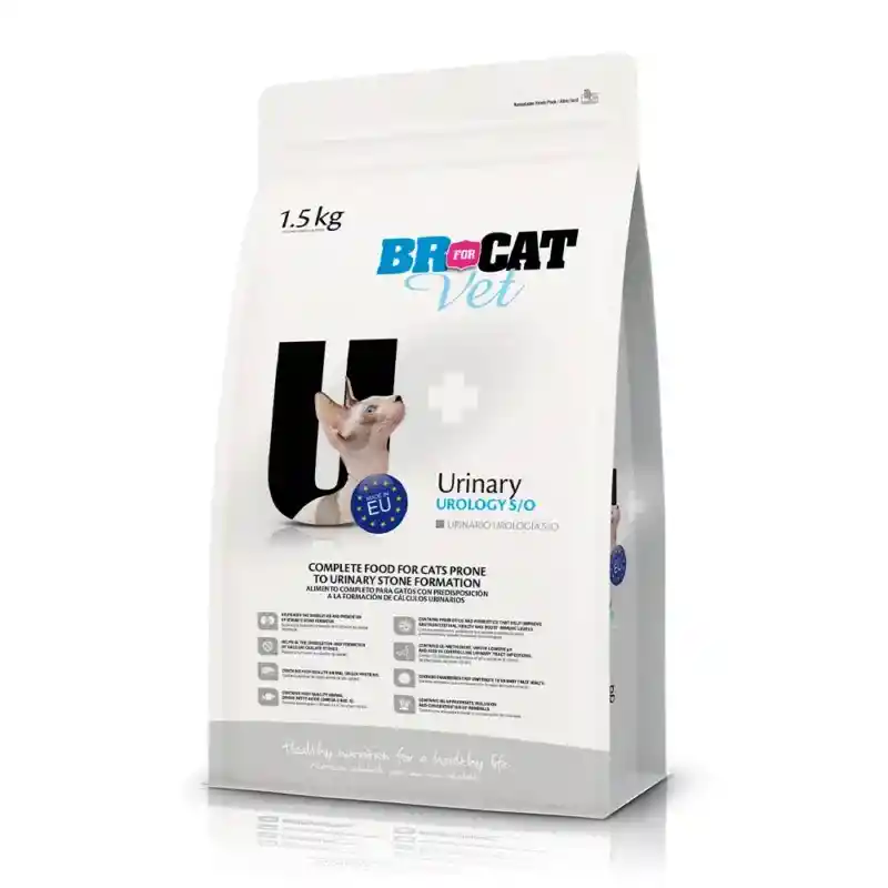 Alimento Prescrito Para Gato, Br For Cat Vet Urinario S/o - 3 Kg