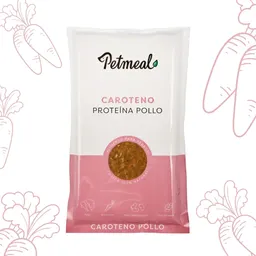 Alimento Natural Petmeal, Dieta Cocida Para Perro Sabor Pollo,caroteno 500g
