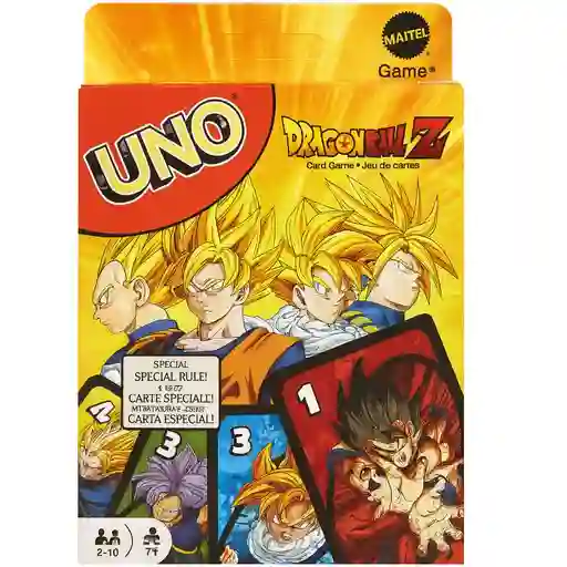 Juego De Cartas Uno Dragon Ball Z – Edición Especial Coleccionable