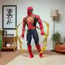 Spiderman Colección Juguete 5 Figuras Hombre Araña Con Luz