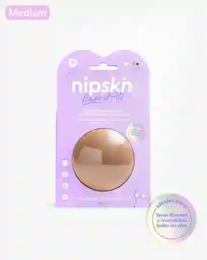 Cubrepezones De Silicona Reutilizable Cappuccino M Nipskin Np002