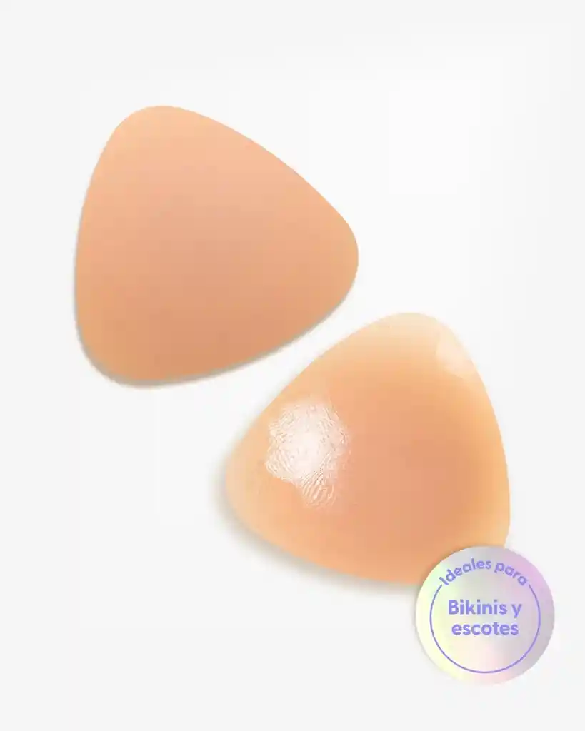 Cubrepezones De Silicona Reutilizable Triangle Cappuccino Np057 Nipskin