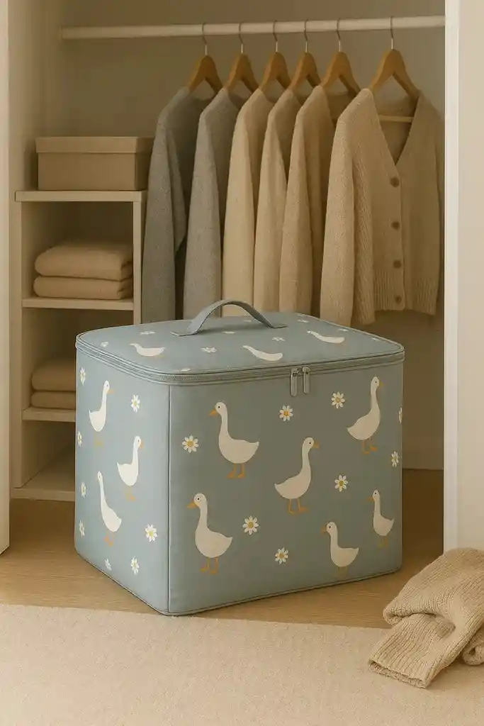 Bolsa Organizadora De Tela Para Almacenamiento 140 Lts