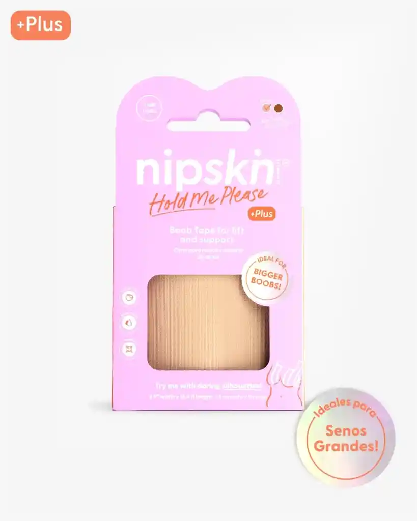 Cubrepezones Cinta Para Busto Boop Tape Plus Cream Np053 Nipskin