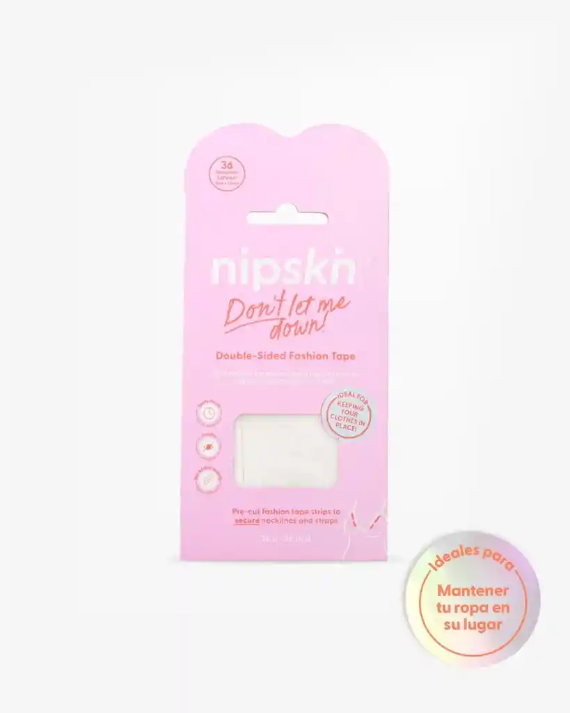 Cinta Doble Faz Para Ropa Adhesiva Np004 Nipskin