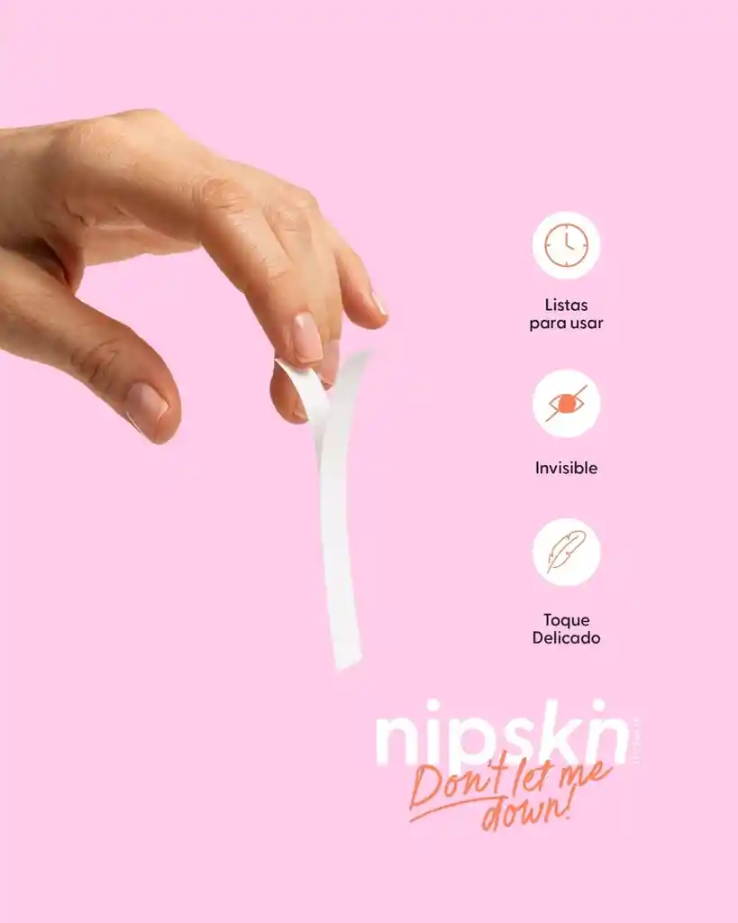 Cinta Doble Faz Para Ropa Adhesiva Np004 Nipskin
