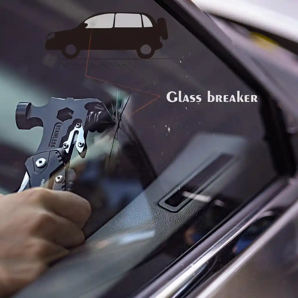 Martillo De Seguridad Multiherramienta Mq047