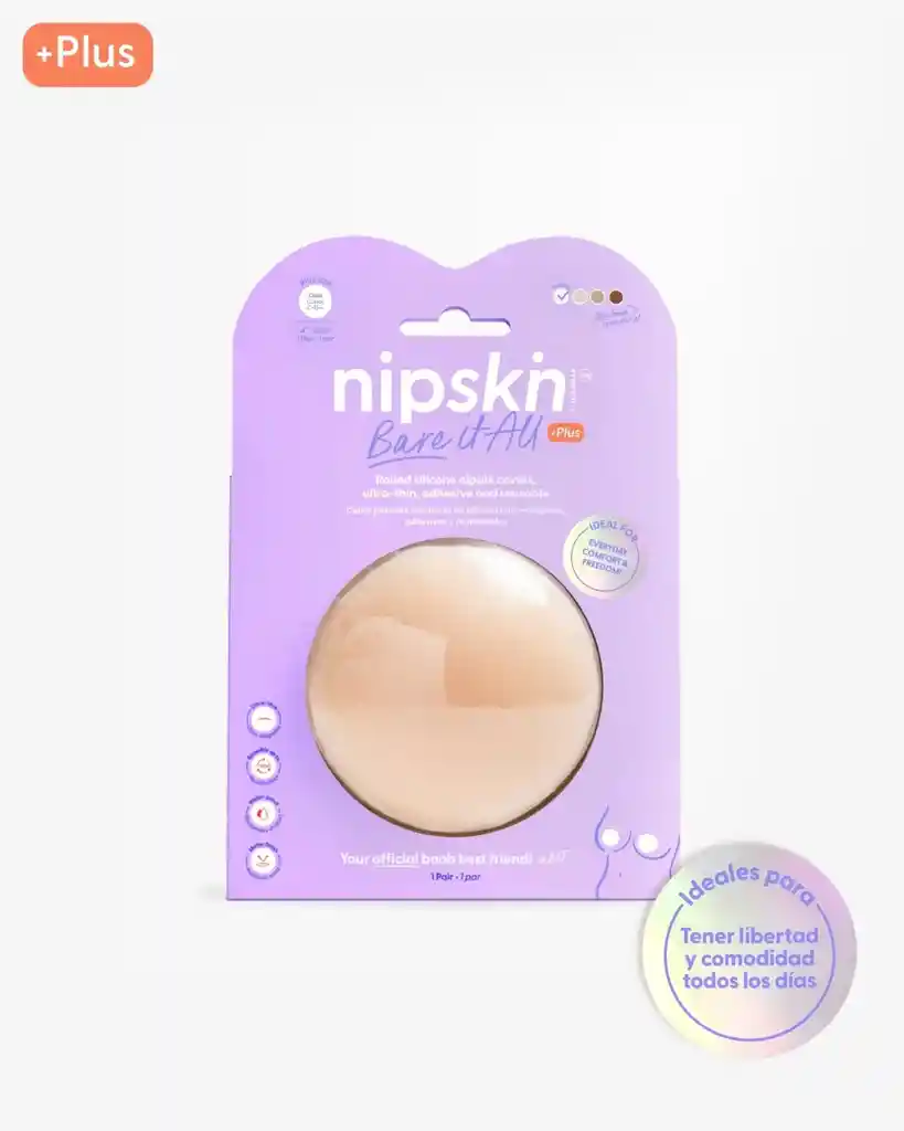 Cubrepezones De Silicona Reutilizable Chantilly Plus Np018 Nipskin