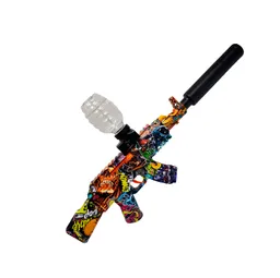 Pistola De Hidrogel Ak-47 2 En 1 Automatica + Accesorios