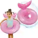 Inflable Salvavidas Cola De Sirena Flotador Piscina Niños