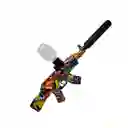 Pistola De Hidrogel Ak-47 2 En 1 Automatica + Accesorios