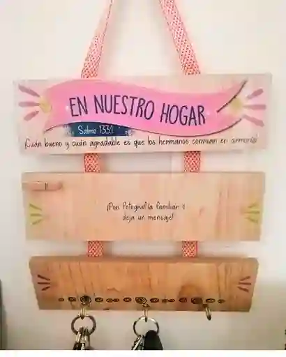 Retablo Y Portallaves En Nuestro Hogar
