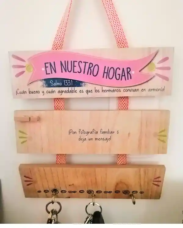 Retablo Y Portallaves En Nuestro Hogar