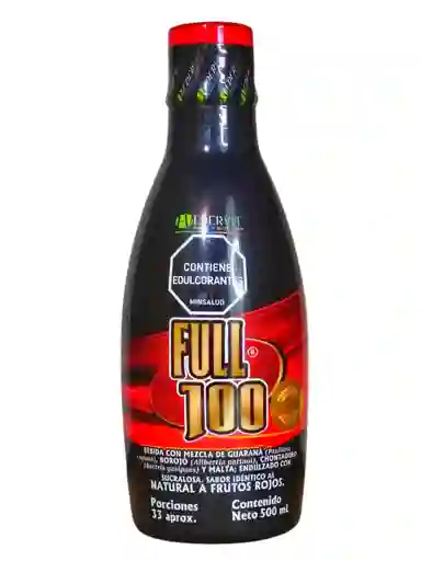 Full 100 X 500 Ml Para La Vitalidad De Edervit Sabor A Frutos Rojos